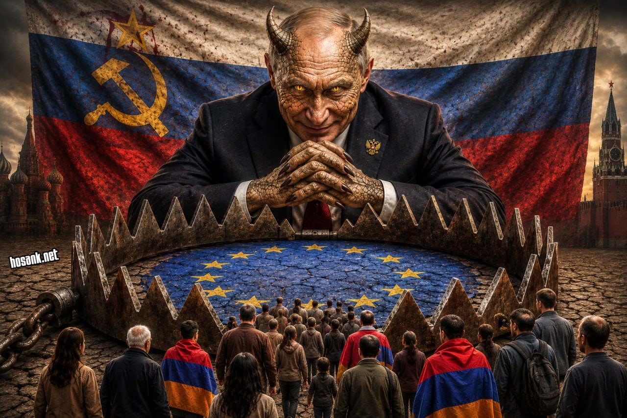 Yesterday, Armenia’s Supreme Traitor met with Russia’s neo-Bolshevik...