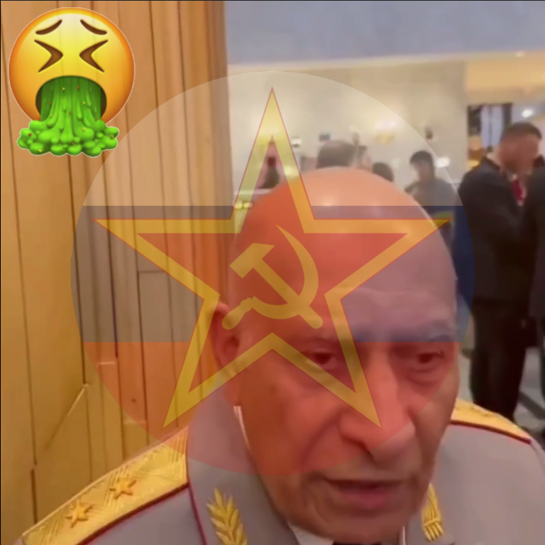 Here, take a look at how this Russophile neo-Bolshevik general...