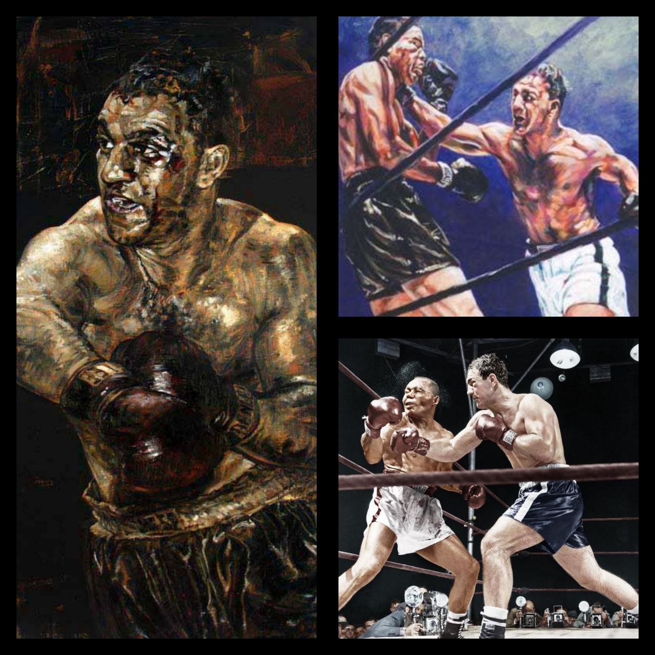 Growing up in the United States, the Jewish media constantly glorified black boxers...